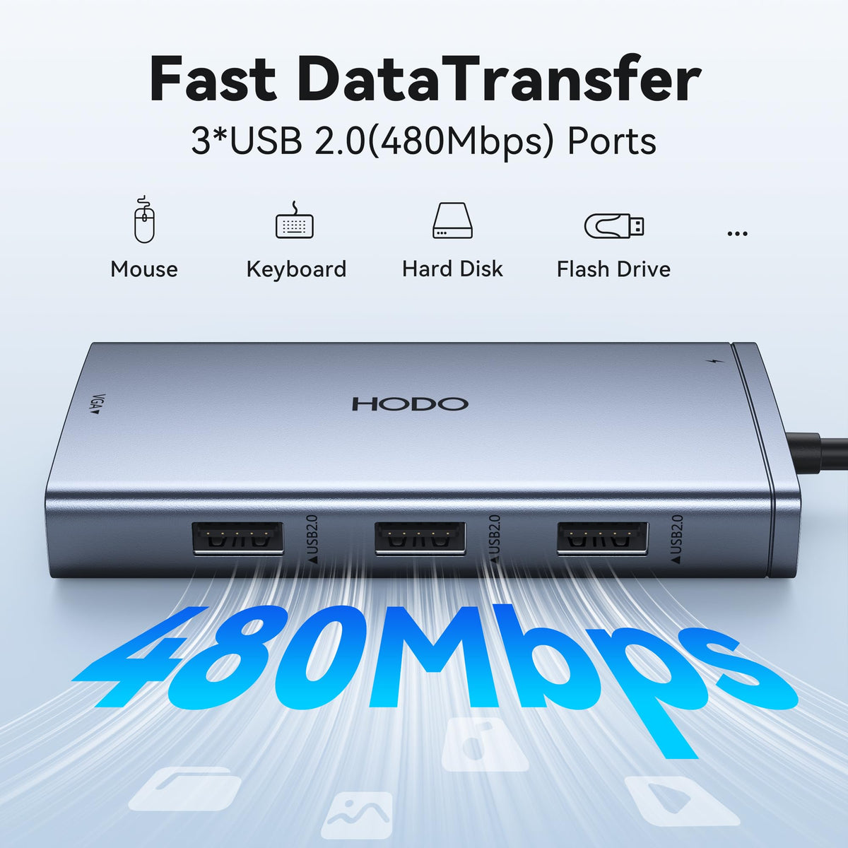 USB C Docking Station Dual Monitor for HP,Laptop Docking Station 3 Monitors