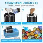 G1 4LB Professional Rock Tumbler Kit for Adults