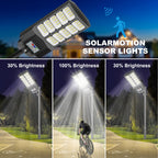 Solar Street Light Outdoor Waterproof Pole Led Solar Lights for Yard