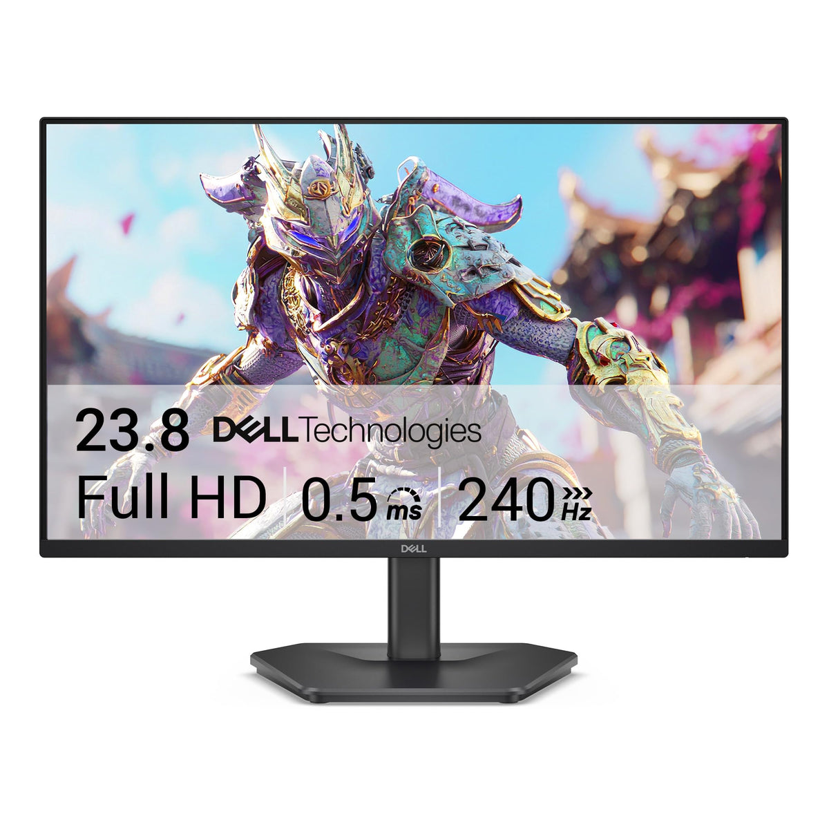 Dell 24 240Hz Gaming Monitor - SE2426HG - 23.8-inch FHD (1920x1080) 240Hz Display, in-Plane Switching (IPS) Technology, AMD FreeSync™ Premium, TÜV 3