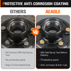 Aeagle 2 Sets 5 on 4.5" Trailer Hub Kits for 1-1/16" & 1-3/8" Tapered Axle