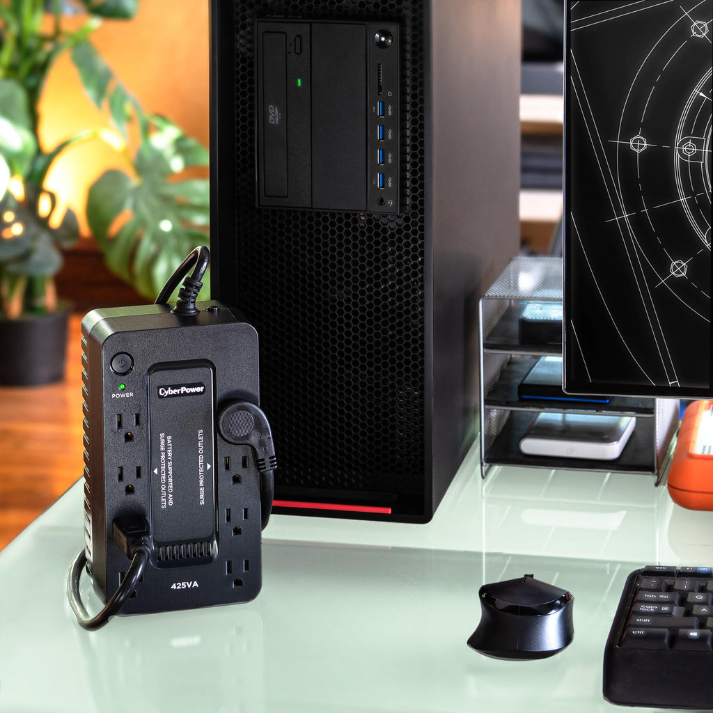 CyberPower ST425 Standby UPS Battery Backup and Surge Protector