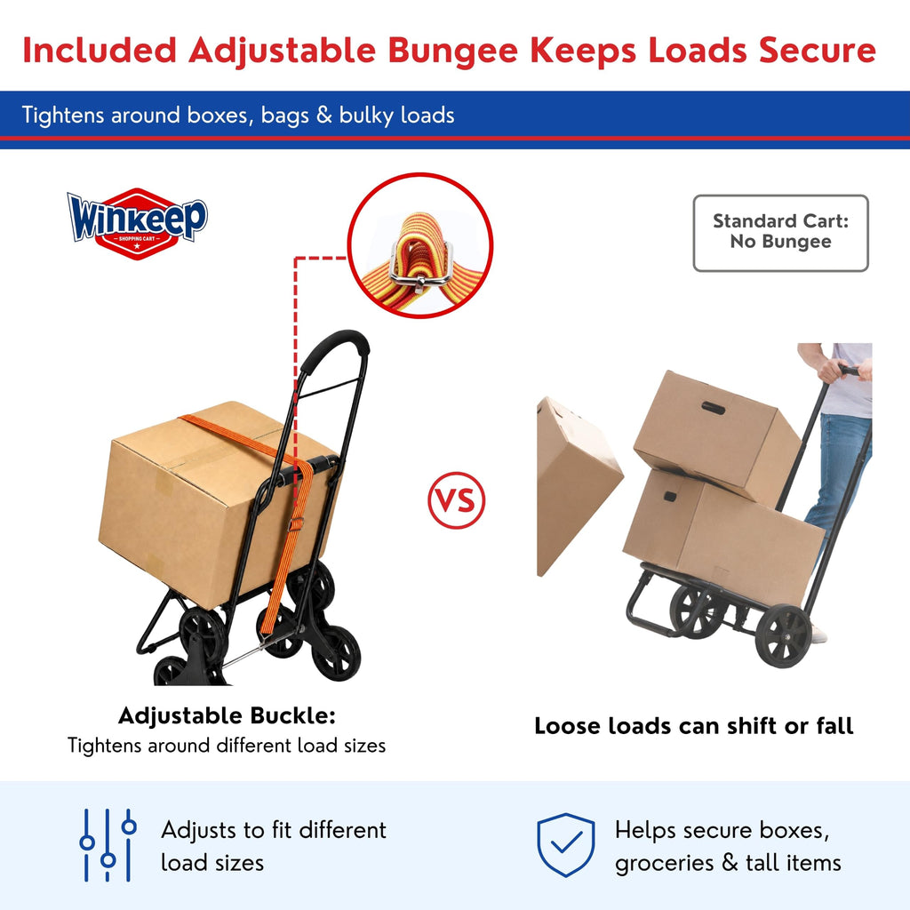 Shopping Cart, Super Loading Stair Climber 220 lbs Capacity, Grocery Foldable Trolley with Extra Large Shopping Bag Laundry Utility Cart with