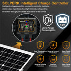 Solar Panel Kit 20W 12V Solar Battery Charger Trickle Maintainer
