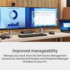 Dell Pro Laptop Docking Station WD25, USB-C, 100W, DisplayPort, HDMI