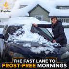 EcoNour Windshield Cover for Ice and Snow, Car Front window Snow cover