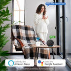 Fingerprint Smart Door Lock with Handle & Keypad – No More Lost Keys, Keyless Entry & Remote Access for Home, Kids, Airbnb & Rental Property, DIY