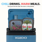 Igloo Thermoelectric Cooler & Warmer | 12V Portable Cooler for Truck, RV, Car & Home