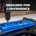 Kreg Shelf Pin Jig 1/4 Inch, Cabinet Shelf Drilling Jig, KMA3225