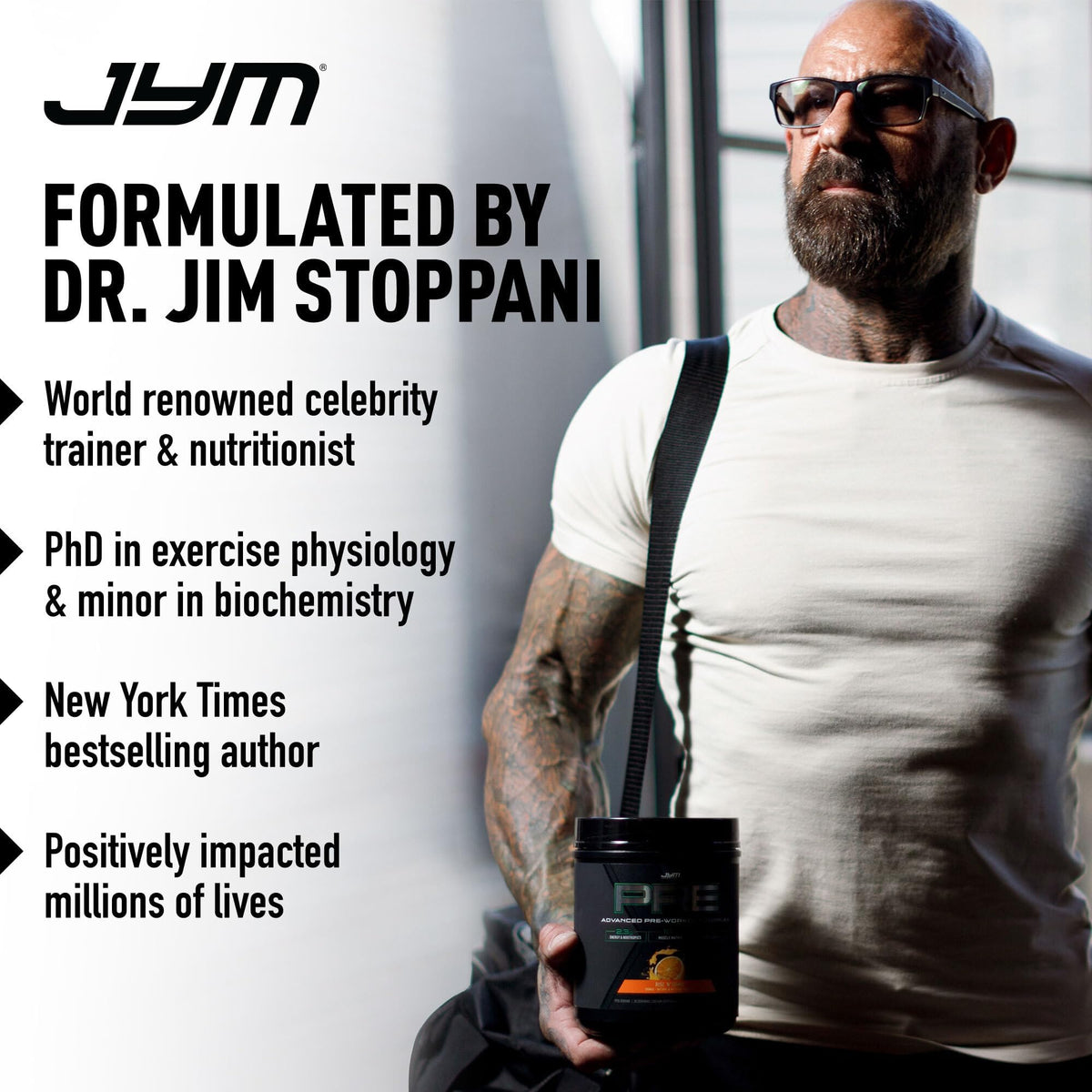 JYM Tahitian Vanilla Bean Whey & Casein Protein Powder, 3.6 lb, 45 Servings