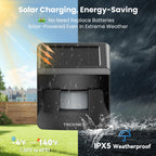TECKNET Non-APP Solar RGB Wireless Driveway Alarm