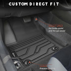 KARPAL Floor Mats for 2020-2027 Toyota Corolla Sedan & Hybrid