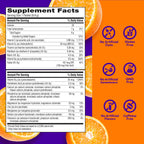 Emergen-C Vitamin C 1000mg Immune Support Powder, Orange, 90 Packets