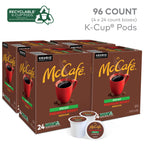McCafe Premium Roast Decaf Coffee, K-Cup Pods, 96 Count