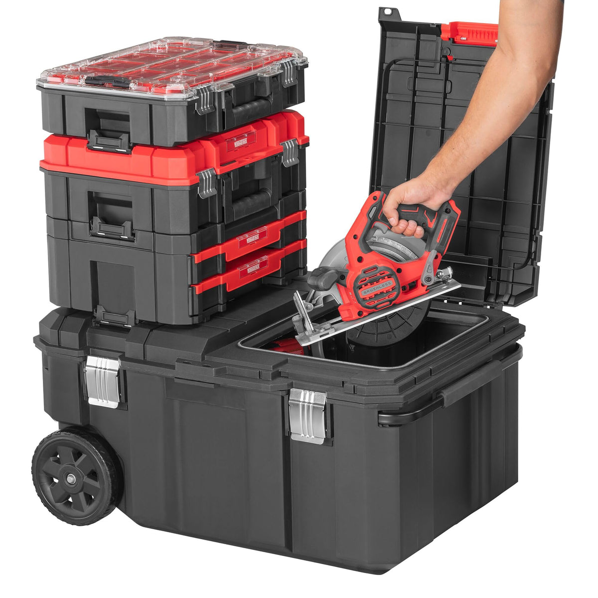 CRAFTSMAN VERSASTACK 30 Gallon Quick-Access Rolling Tool Chest (CMST17870)