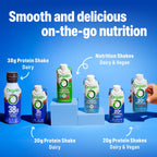Orgain 20g Clean Grass Fed High Protein Shake, Chocolate, 11 oz, 12pk