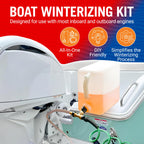 Boat Winterizing Kit and RV Winterizing Kit, 5-Gallon Antifreeze Tank