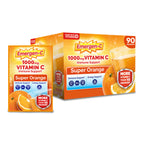 Emergen-C Vitamin C 1000mg Immune Support Powder, Orange, 90 Packets