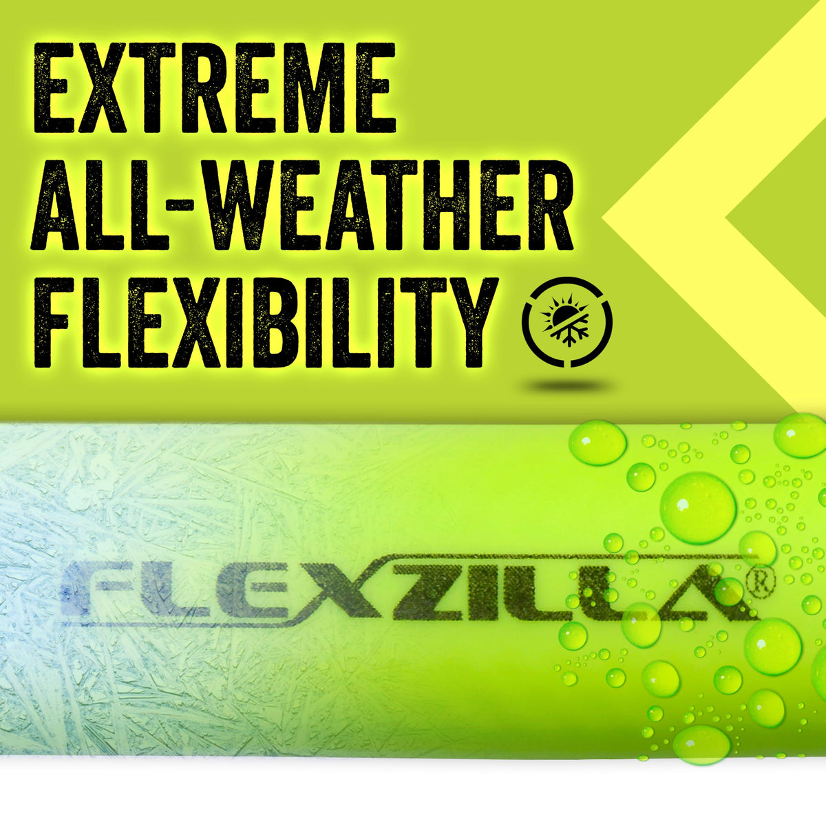 Flexzilla Air Compressor Hose, 3/8 in. x 50 ft., 1/4 in. MNPT Fittings, No-Kink, All Weather, Lightweight, Premium Hybrid Polymer, 300 PSI, ZillaGreen