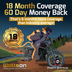 Pirate Battery YTX20HL-BS 310 CCA Maintenance-Free 12V 19Ah Battery Replacement for ATV, Harley Davidson Motorcycle, Jet Skis, Scooter, UTV, and More