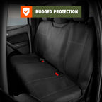Ozark Trail Heavy Duty Rear Bench Seat Cover, Black