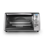 BLACK+DECKER Countertop Convection Toaster Oven, Stainless Steel, CTO6335S