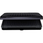 George Foreman 9 Serving Classic Plate Electric Indoor Grill And Panini Press - Gunmetal Grey
