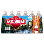 Arrowhead Brand Mountain Spring Water, 23.7-Ounce Plastic Sport Cap Bottles (Pack Of 24)