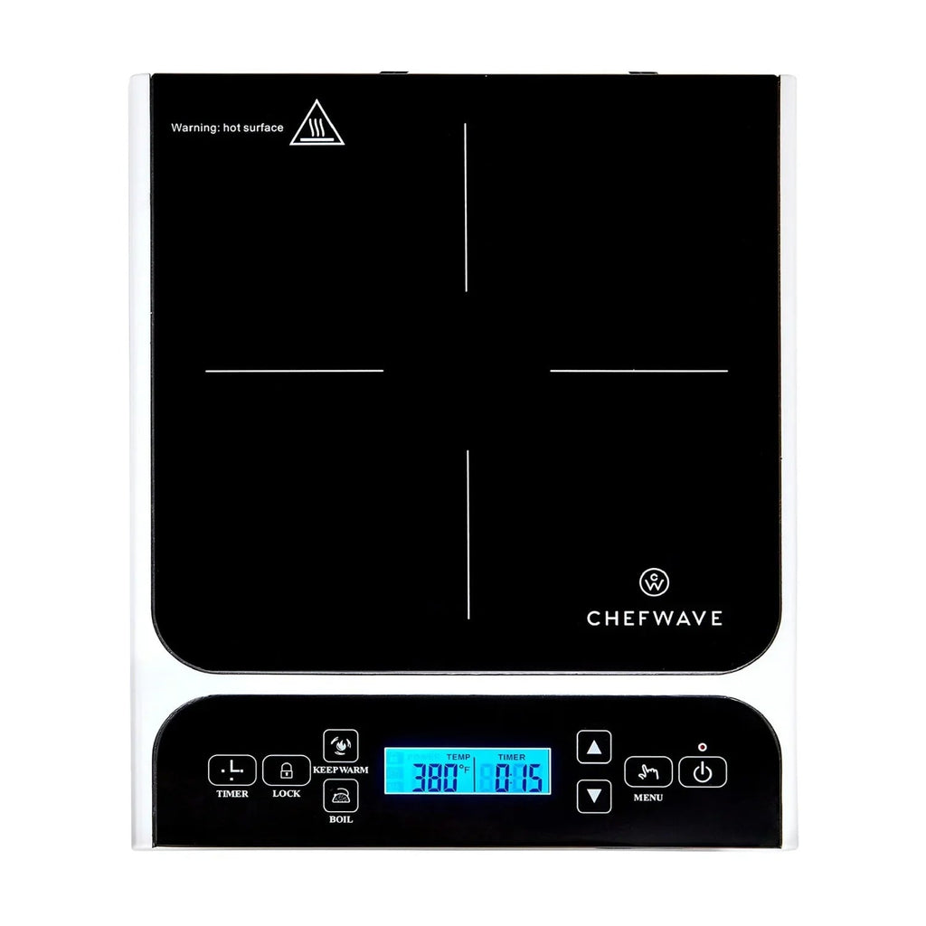 ChefWave Portable Induction Cooktop, 1800W, 10in Fry Pan