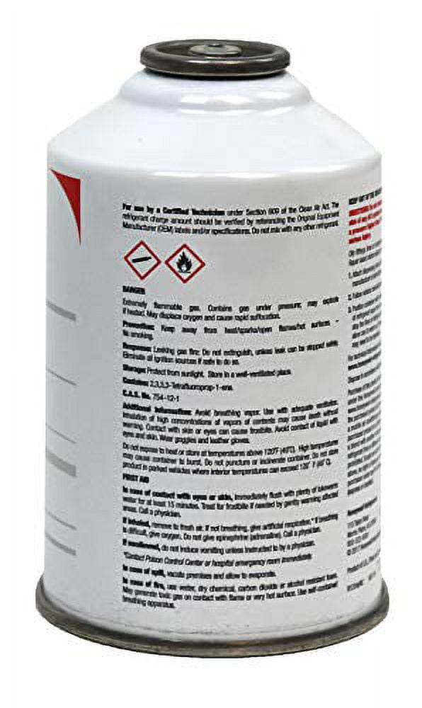 Honeywell R1234YF HFO-1234yf Low Global Warming Potential 8 oz Automotive Refrigerant (4 Pack)