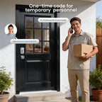 Veise Keyless Entry Door Lock with 2 Knobs Set, Electronic Keypad Deadbolt, Easy Installation Digital Smart Door Lock Set, Auto Lock, One-time Codes