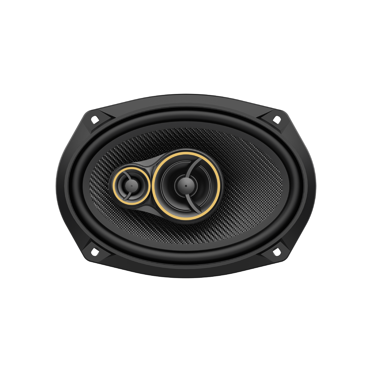 Jensen 6"x9" 3-Way Aramid Fiber Coaxial Car Speakers (Pair), 1200W Peak Power, 200W RMS - WJS69R
