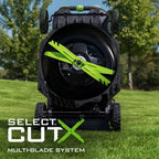 EGO Power+ 21-Inch 56-Volt Lithium-Ion Self-Propelled Cordless Lawn Mower With 2 4.0Ah Batteries And Rapid Charger - LM2102SP-A