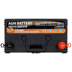 Autocessking Platinum AGM Battery, Group 51R Rechargeable Automotive Batteries for Car, 12V 450CCA 45Ah 75RC