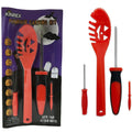 Halloween Pumpkin Carving Kit - 4 Carving Tools and 8 Paper Stencils Patterns for Kids and Adults