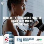Dymatize ISO100 Hydrolyzed Whey Isolate Protein Powder, Gourmet Vanilla, 20 Servings