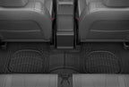 MotorTrend 3-Piece Deep Dish Rubber Floor Mat - Made for Chevy, Ford, Dodge, GMC, Honda, Hyundai, Jeep, Kia, Nissan, Toyota, Volkswagen Vehicles