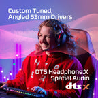 HyperX Cloud III – Wired Gaming Headset, PC, PS5, Xbox Series X|S, Angled 53mm Drivers, Spatial Audio, Memory Foam, Durable Frame, Ultra-Clear 10mm