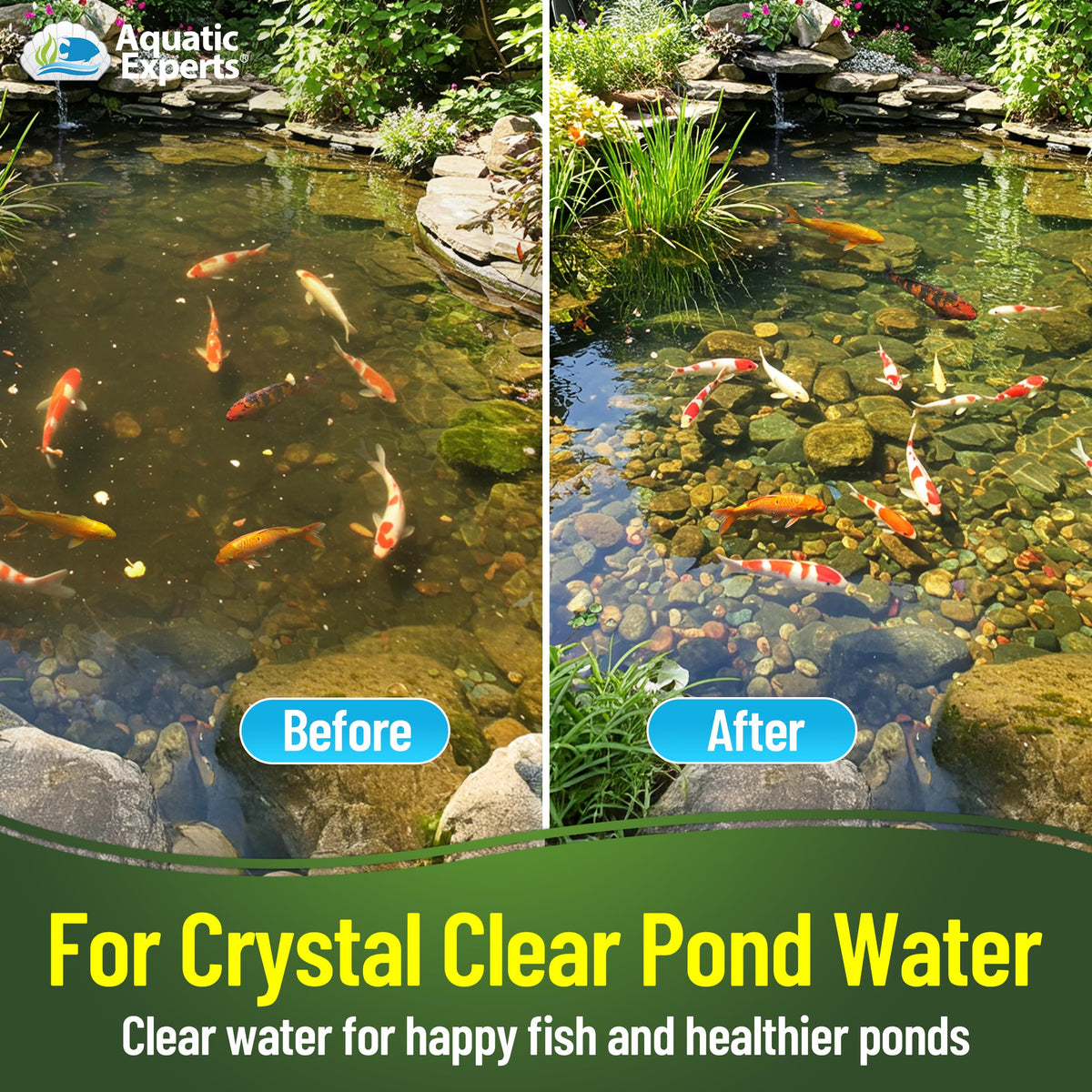 Classic Koi Pond Filter Pad FINE - White Bulk Roll Pond Filter Media, Ultra-Durable Pond Filters for Outdoor Ponds, Reusable Fish Pond Filter