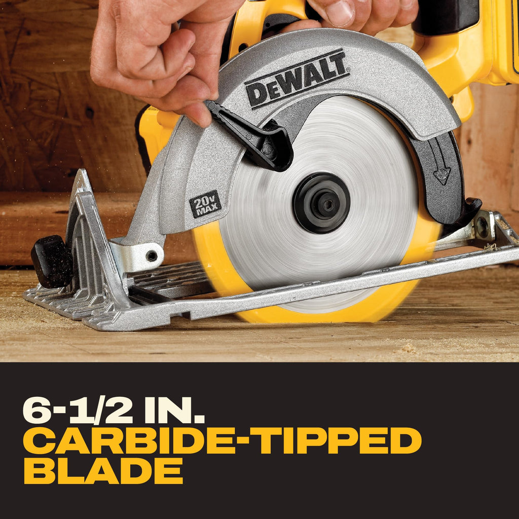 DEWALT 20V MAX Circular Saw Cordless, Battery Not Included (DCS391B)