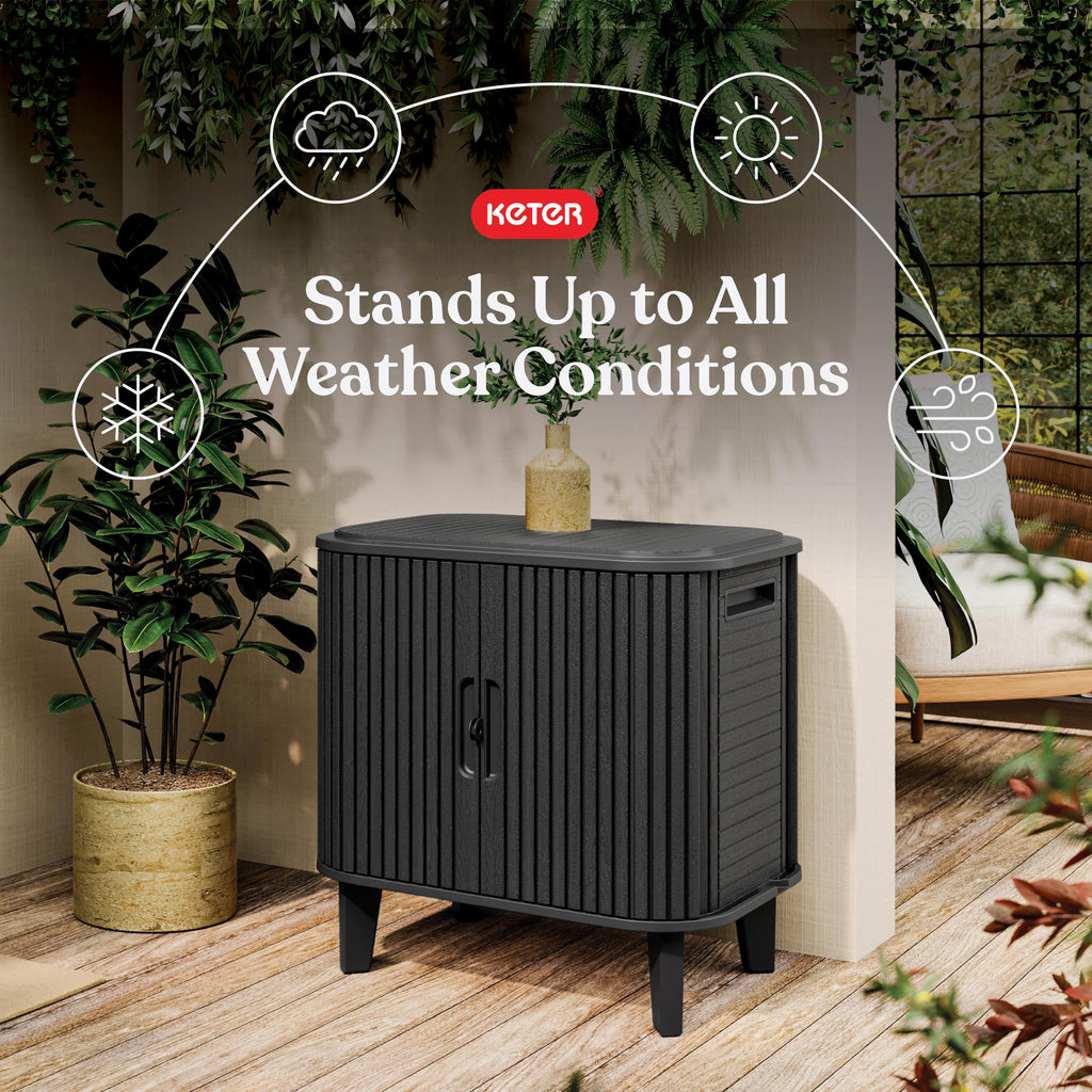 Keter Velo 30 Gallon Outdoor Storage Cabinet