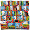 Veratify Healthy Mixed Snack Box (66 Count) Snacks Gift Basket Granola Bars Bulk Variety Grab and Go Men Women Adults Office Work Travel Employee