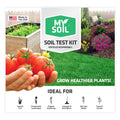 MySoil Soil Test Kit, Unlock Your Lawn & Garden Potential, Complete & Accurate Nutrient and pH Analysis with Recommendations Tailored to Your Soil