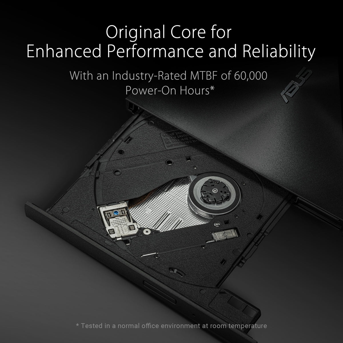 ASUS ZenDrive Black 13mm External 8X DVD/Burner Drive +/-RW with M-Disc Support, Compatible with Both Mac & Windows and Nero BackItUp for Android