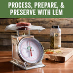 LEM Products 44 lb Stainless Steel Scale, Silver