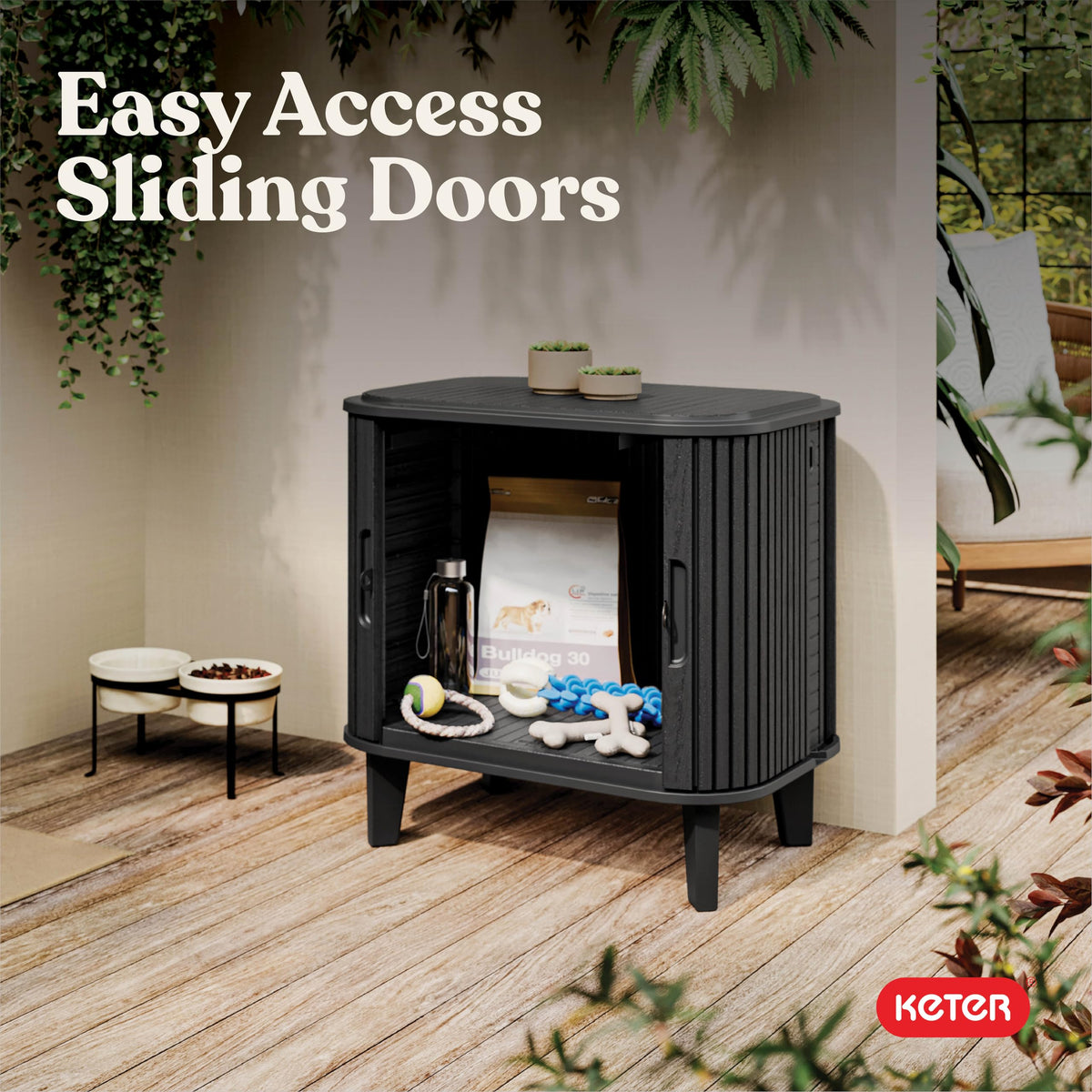 Keter Velo 30 Gallon Outdoor Storage Cabinet