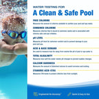 Taylor Pool Water Test Kit, Complete Swimming Pool Water Test Kit, for Chlorine, pH, and Alkaline Levels, Ideal for Pools, Hot Tubs, and Spas, 1-Pack
