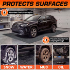 Armor All Garage Floor Mat 17' x 7'4", Waterproof Garage Flooring, USA Made