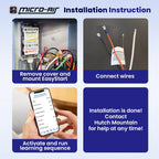 Micro-Air HVAC Soft Start Kit, Bluetooth, Up To 6 Tons - EasyStart FLEX 398