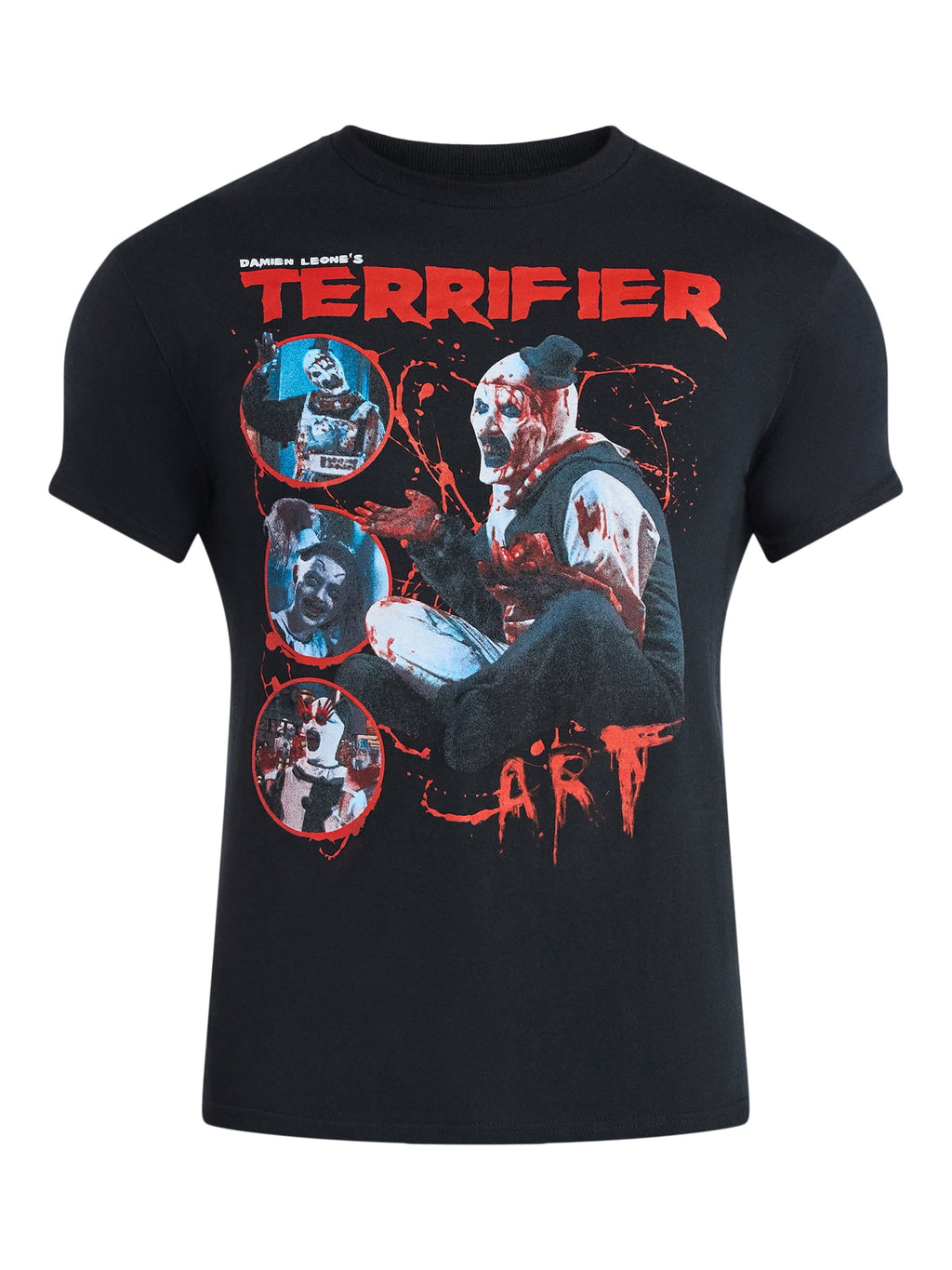 Terrifier Men's and Big Men's Graphic Tee with Short Sleeves, Sizes S-3XL
